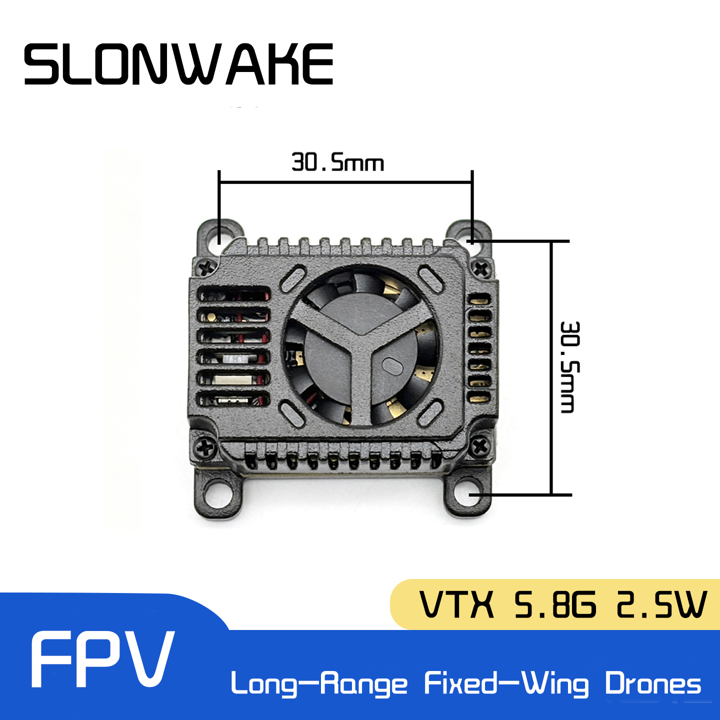 Drone Racing Transmitter - SLONWAKE 5.8G 48CH FPV Transmitter PitMode