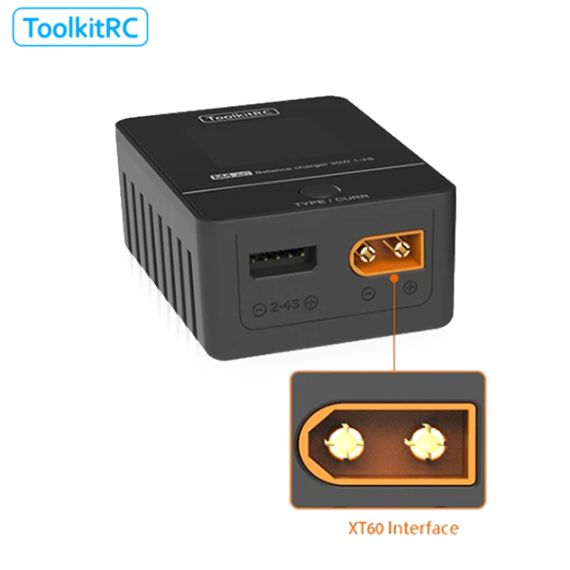 ToolkitRC M4AC 30W LCD Screen  - Drone Racing Charger avis et prix