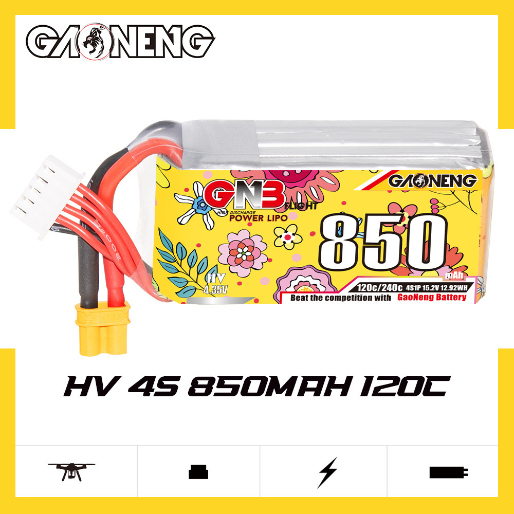Upgraded GNB 4S 15.2V 850mAh L - Drone Racing Charger avis et prix