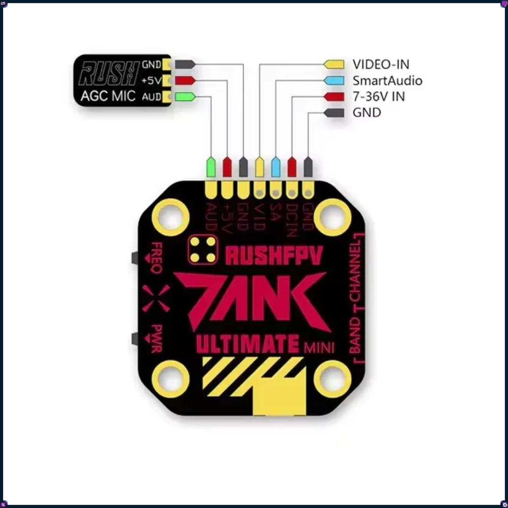 Rush Cherry FPV Stubby Antenna - Drone Racing Antenna avis et prix