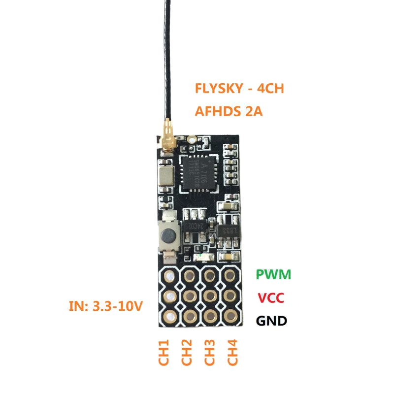 Flysky FS2A Mini Receiver 4CH  - Drone Racing Receiver avis et prix