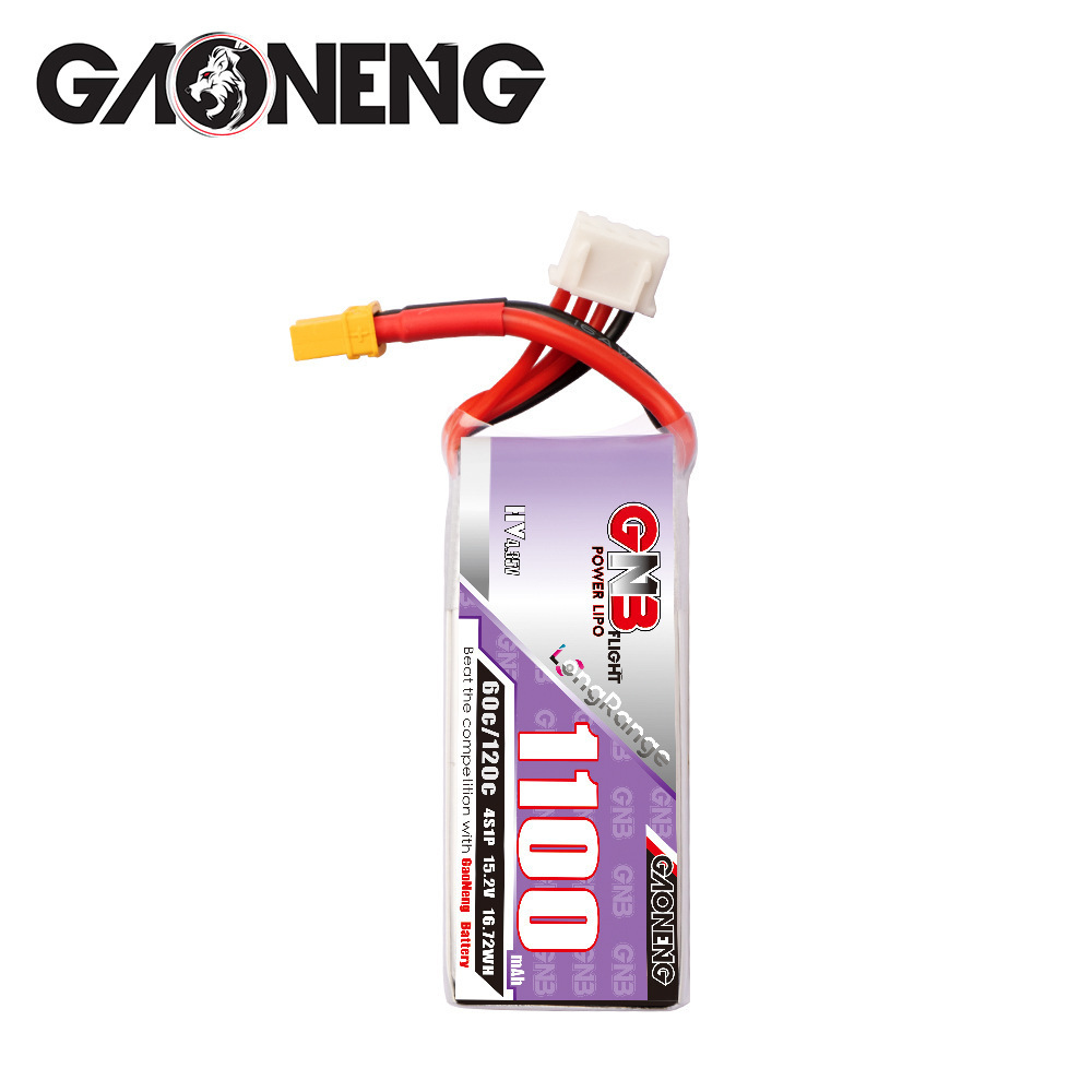 GNB 4S 1100mAh 60C/120C HV Lip - Drone Racing Battery avis et prix