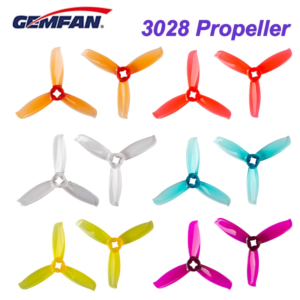 10pairs / 20pcs Gemfan Windanc - Drone Racing Propeller avis et prix