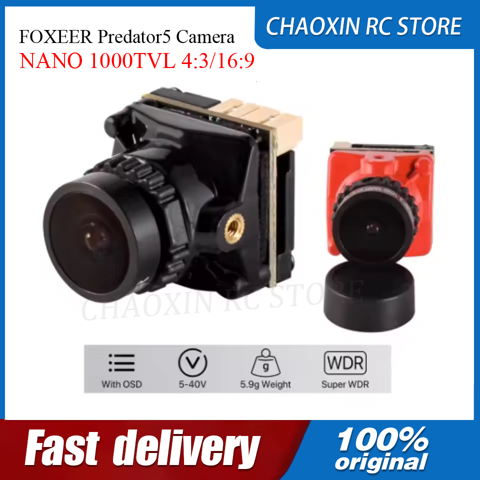 FOXEER Predator5 Camera NANO 1 - Drone Racing Camera avis et prix