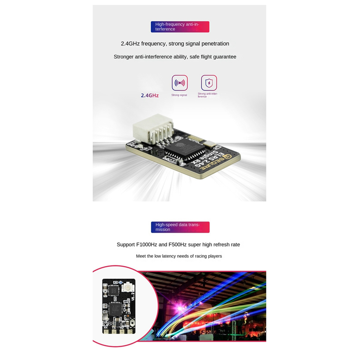 A56G-SEQURE ELRS 2.4GHz Single - Drone Racing Charger avis et prix