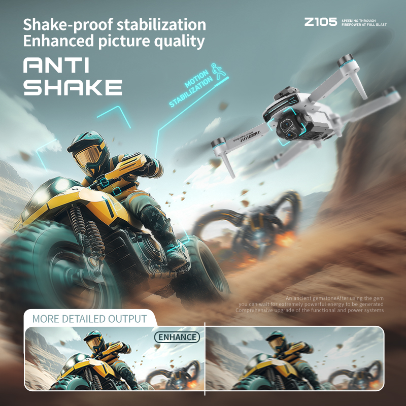 New Z105 RC Drone 8K Professio - Drone Racing Charger avis et prix