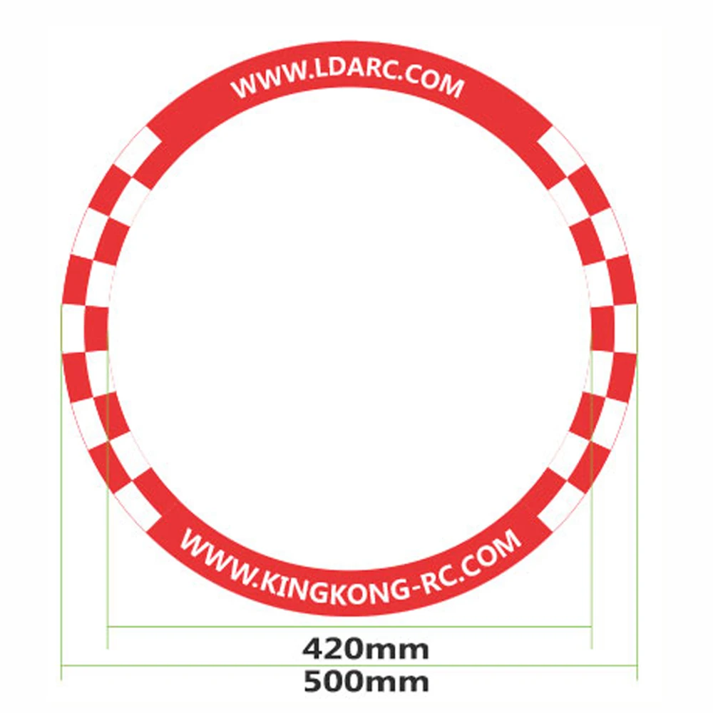 5PCS LDARC 500mm Flying Racing - Drone Racing Gate avis et prix