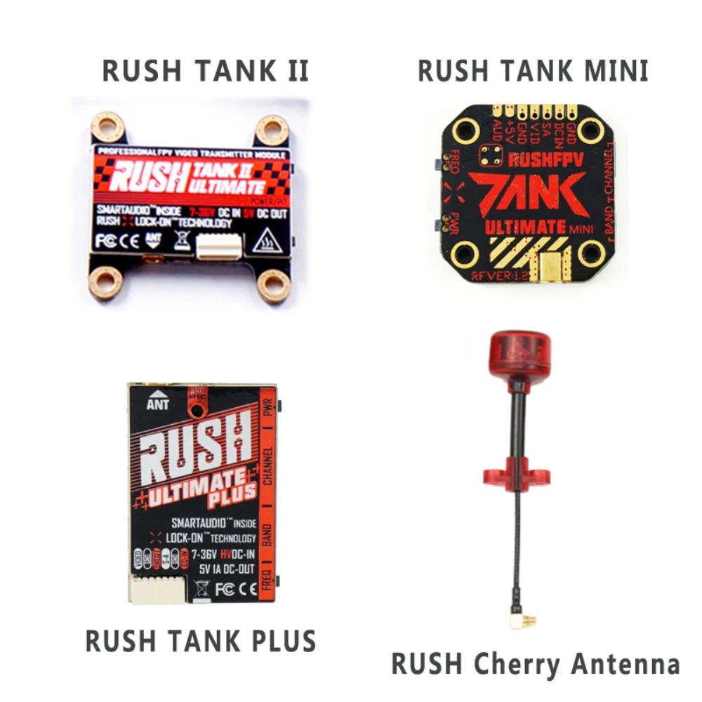 RUSH TANK Ultimate II/Mini/ PL - Drone Racing Transmitter avis et prix