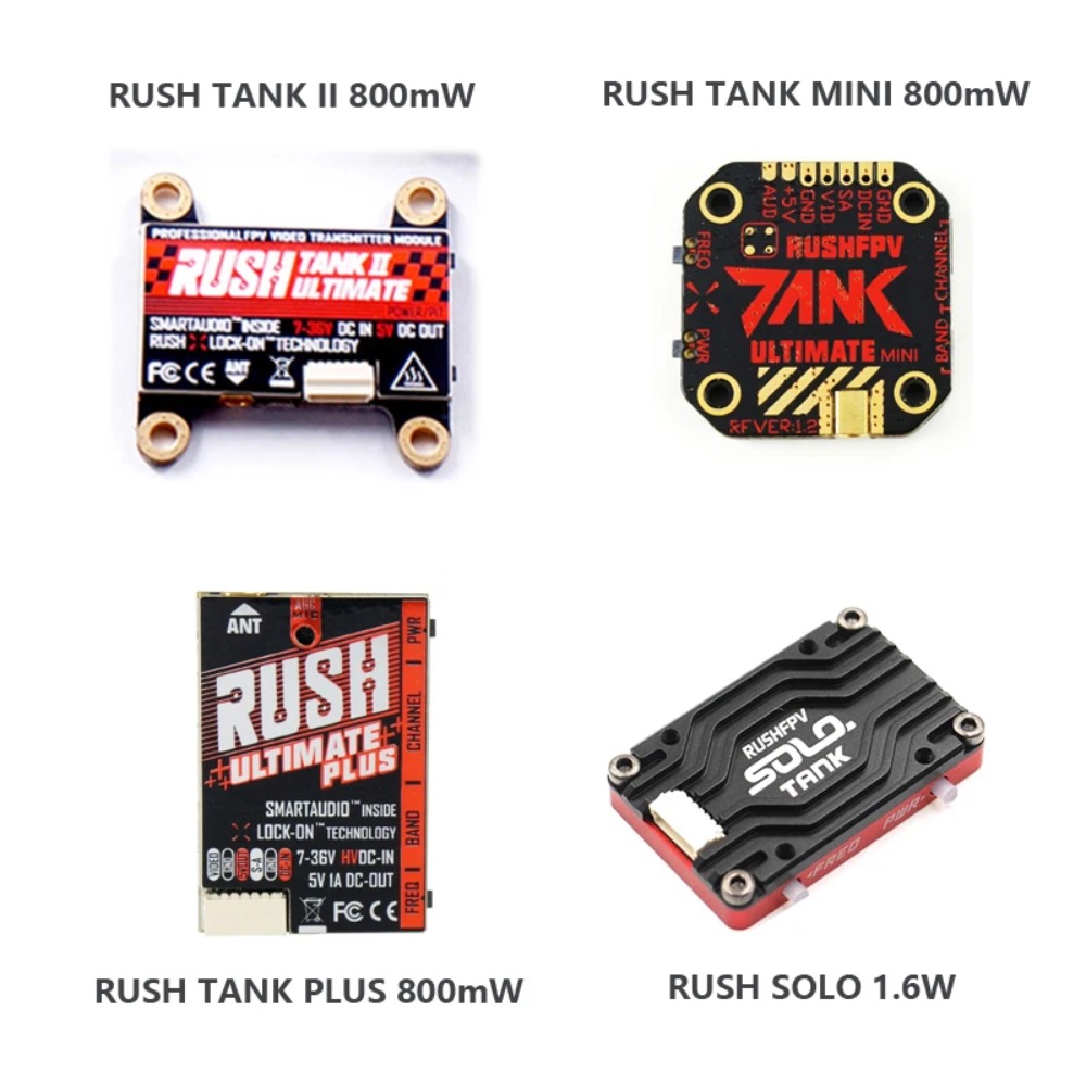 RUSH TANK Ultimate II/Mini/ PL - Drone Racing Transmitter avis et prix