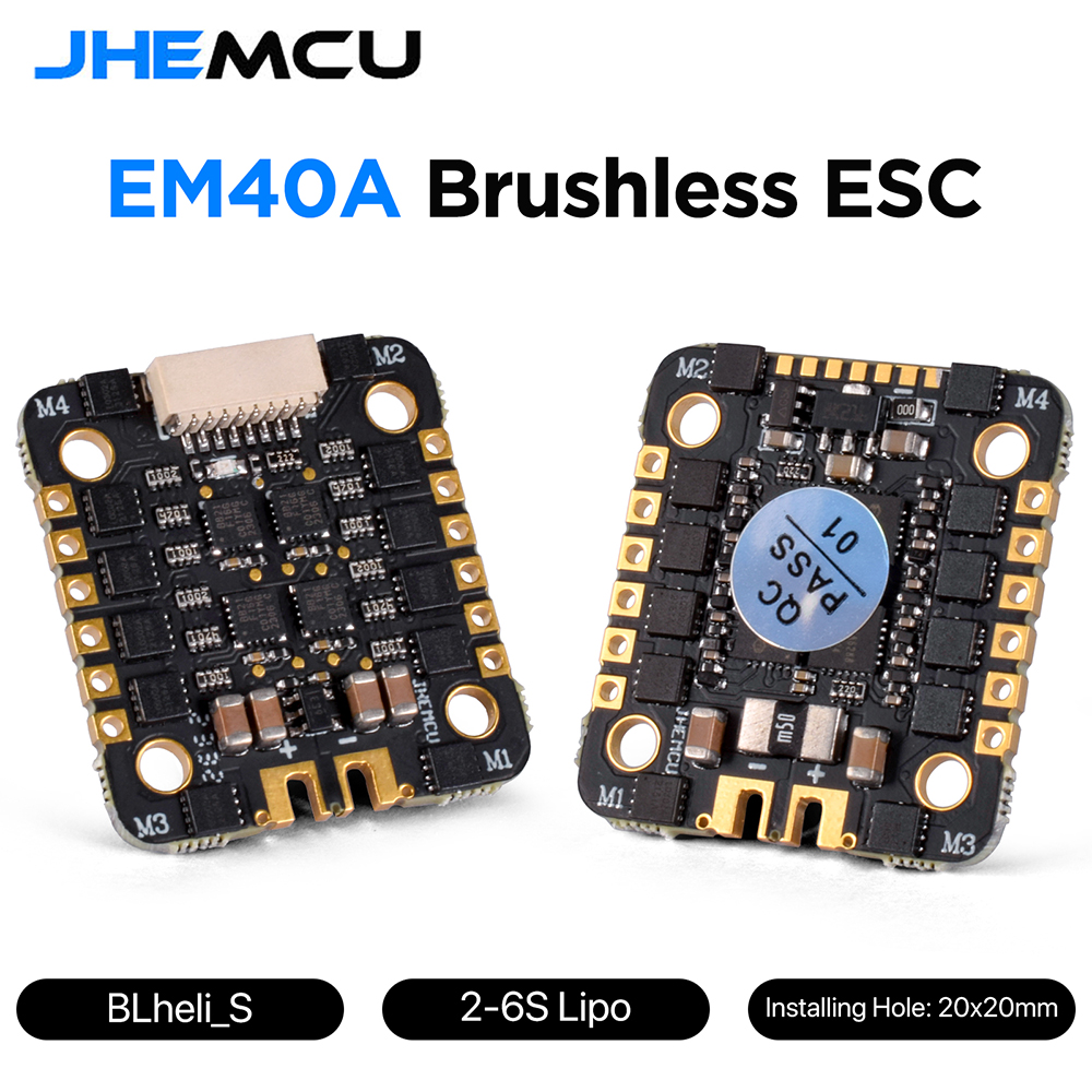 JHEMCU EM40A 40A BLheli_S 4in1 - Drone Racing Esc avis et prix