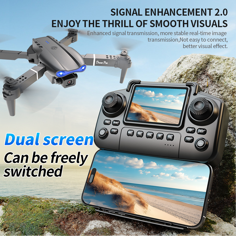 E99 PRO Drone Screen Control A - Drone Racing Camera avis et prix